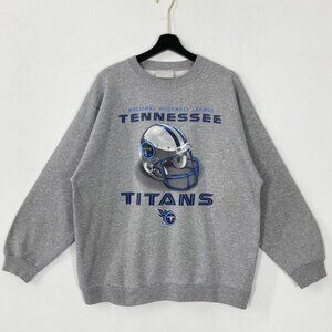 Vintage 90s Tennessee Titans Sweatshirt, Retro Tennessee Football NFL Shirt Tee